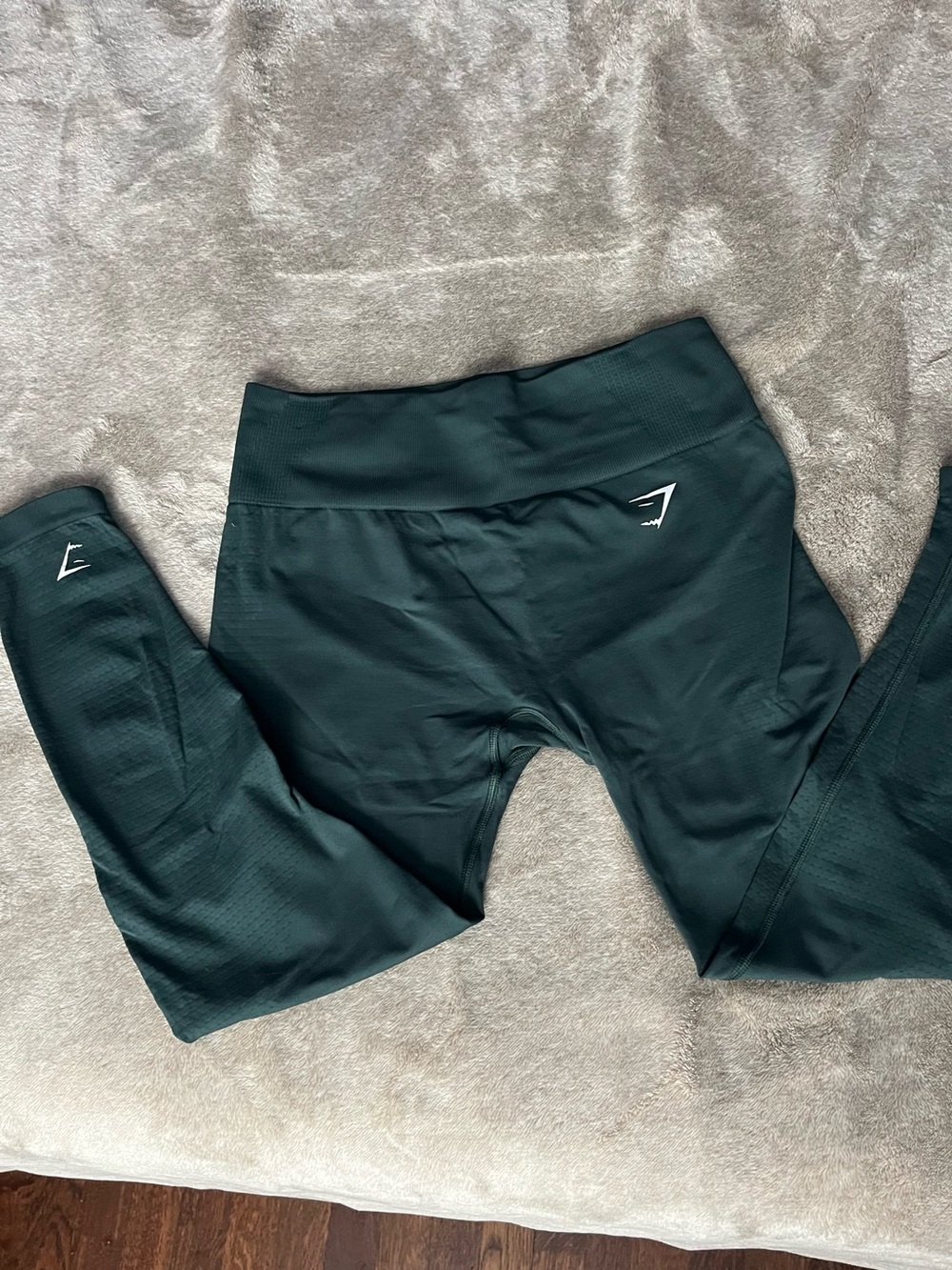 Gymshark Seamless Leggings in Dark Green